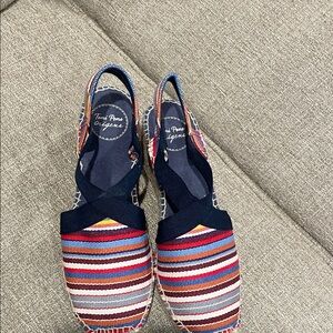 Women's Striped Espadrilles - Multicolor